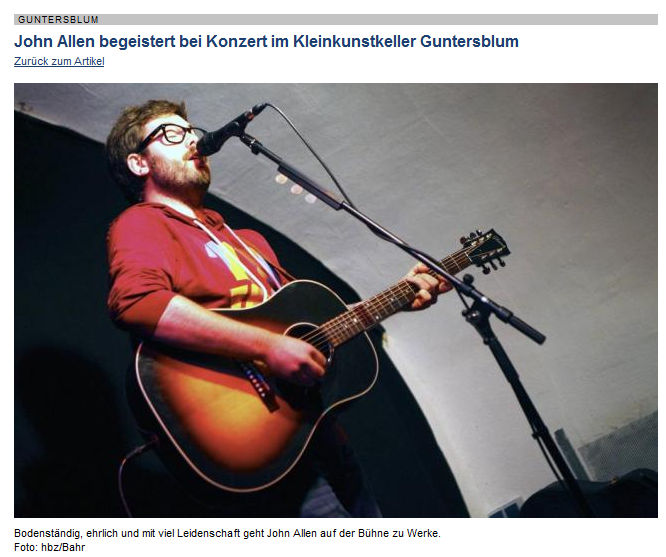 Foto zum Artikel Allgemeine Zeitung, Landskrone vom 15.7.2013