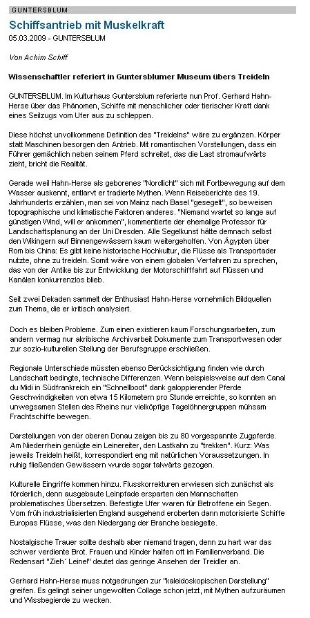 Artikel Allgemeine Zeitung, Landskrone