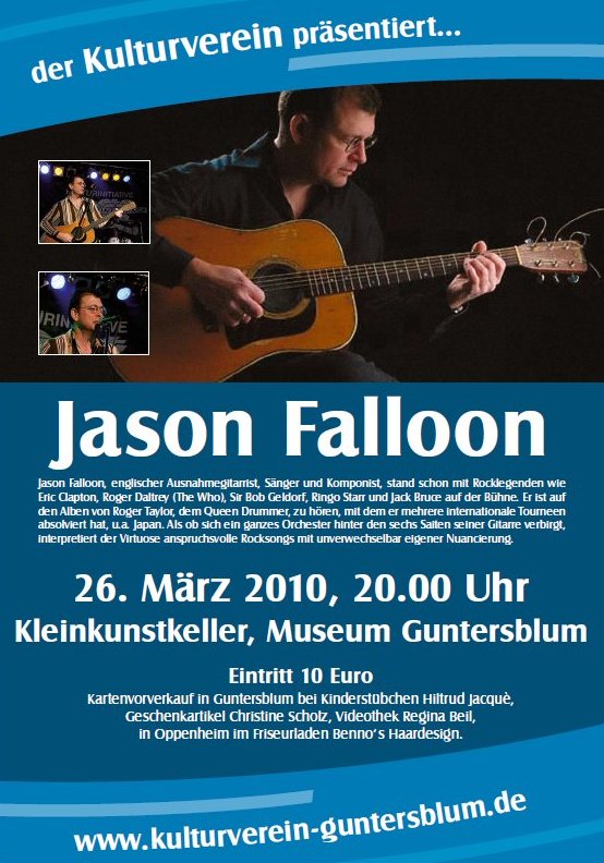 Plakat zum Konzert