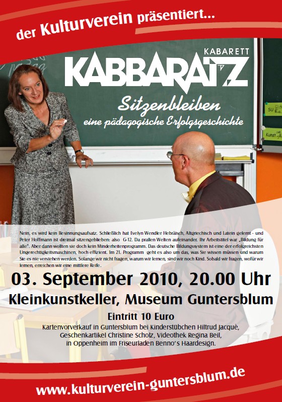 Plakat zur Veranstaltung