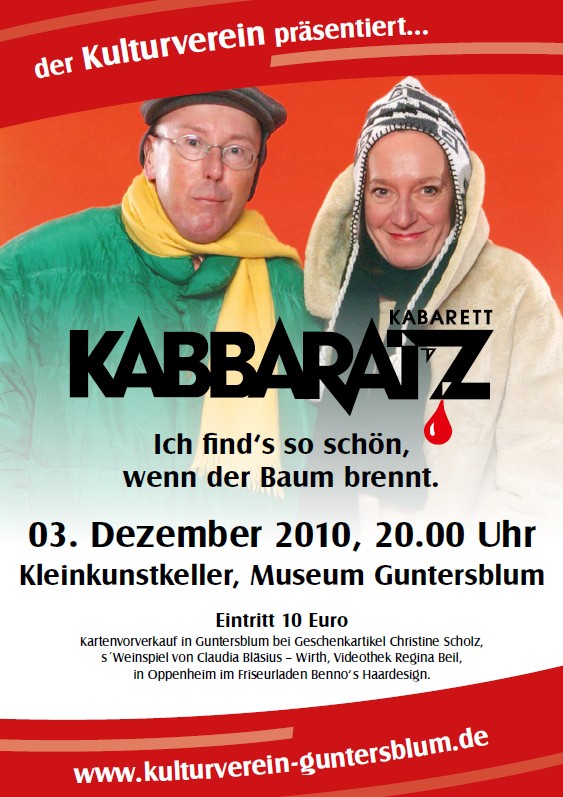 Plakat zur Veranstaltung