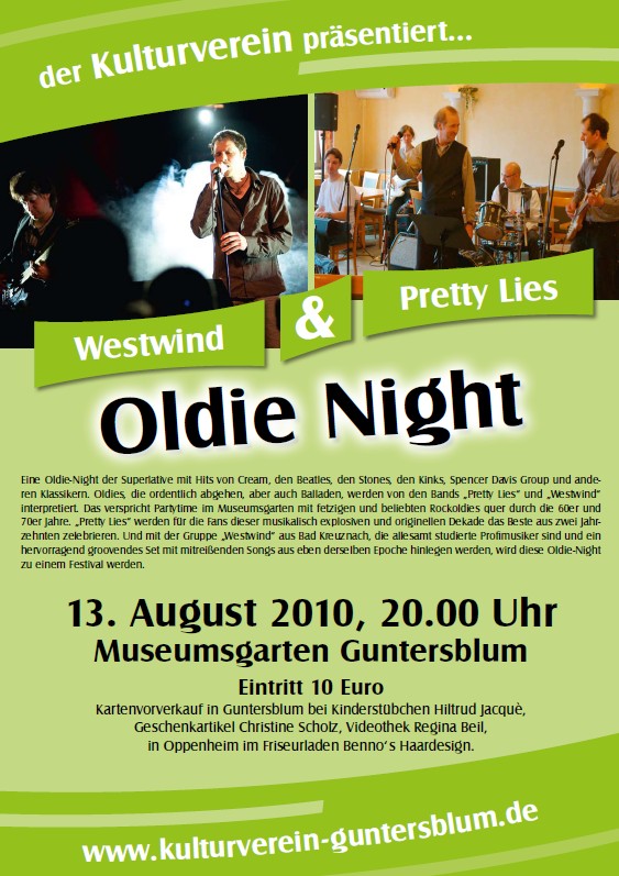 Plakat zum Konzert