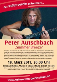 Plakat zur Konzert