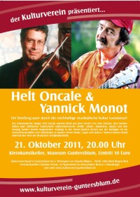 Plakat zum Konzert