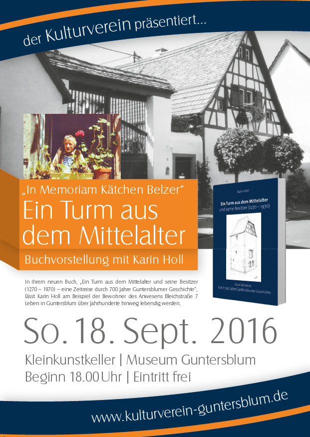 Buchvorstellung Karin Holl Ein Turm Aus Dem Mittelalter