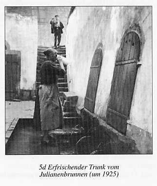 Skizze Brunnen um 1895