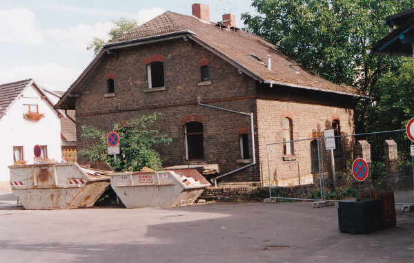 Dienstgebäude am Bahnhof Guntersblum