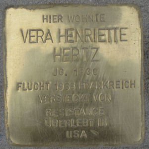 Stolperstein Vera Hertz