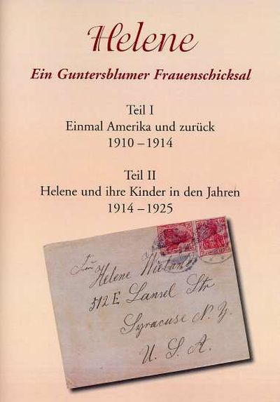 Titelseite Helene - ein Guntersblumer Frauenschicksal