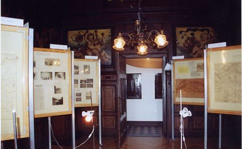 Foto Ausstellung im Museum zum Rheindurchstich vor 175 Jahren